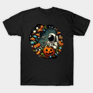 Happy Halloween by Astronaut 01 T-Shirt